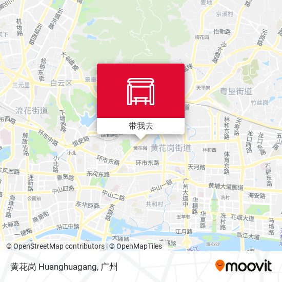 黄花岗 Huanghuagang地图