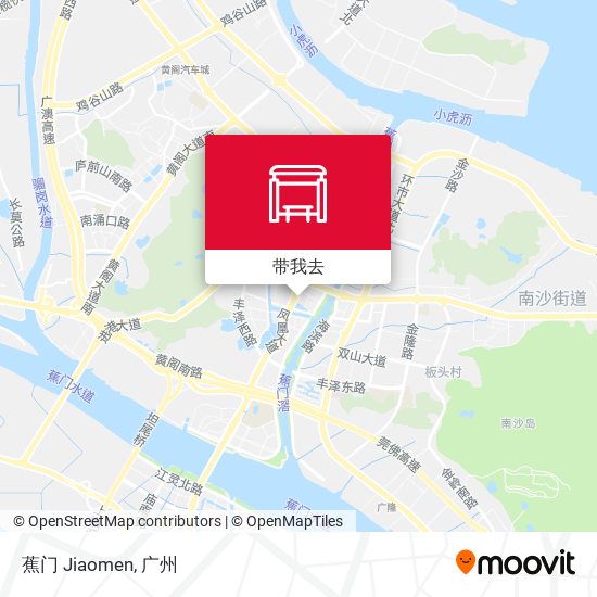 蕉门 Jiaomen地图