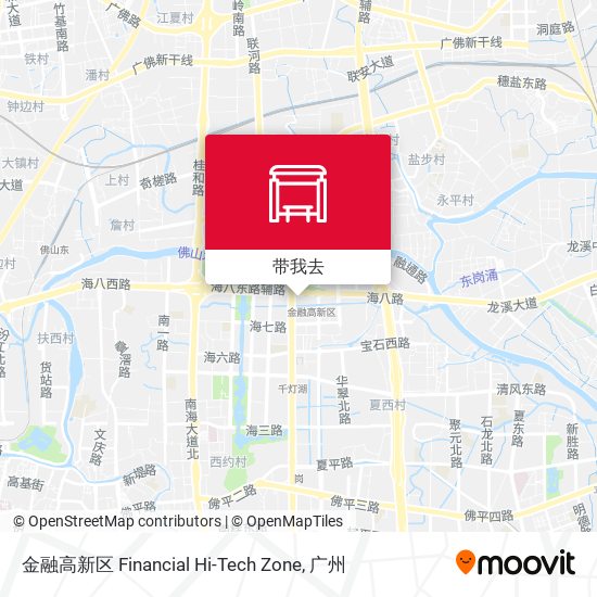 金融高新区 Financial Hi-Tech Zone地图
