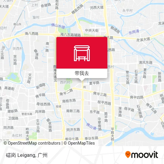 礌岗 Leigang地图