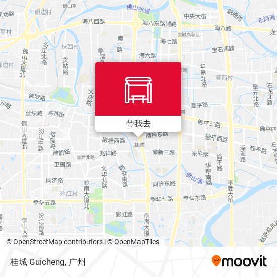桂城 Guicheng地图