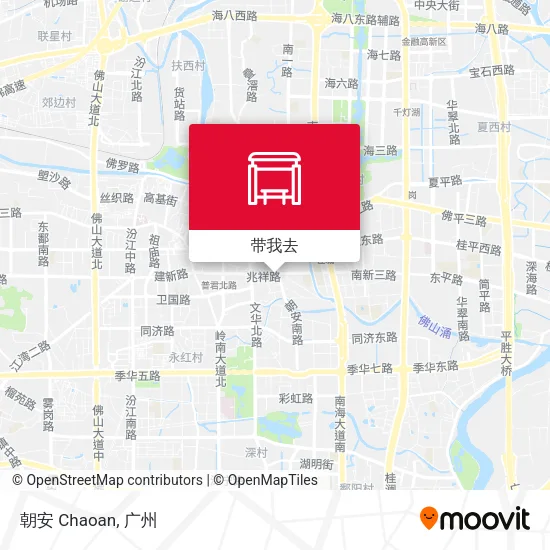 朝安 Chaoan地图