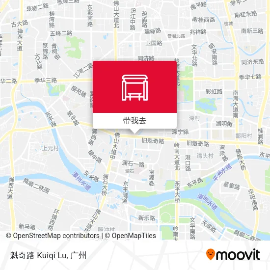 魁奇路 Kuiqi Lu地图