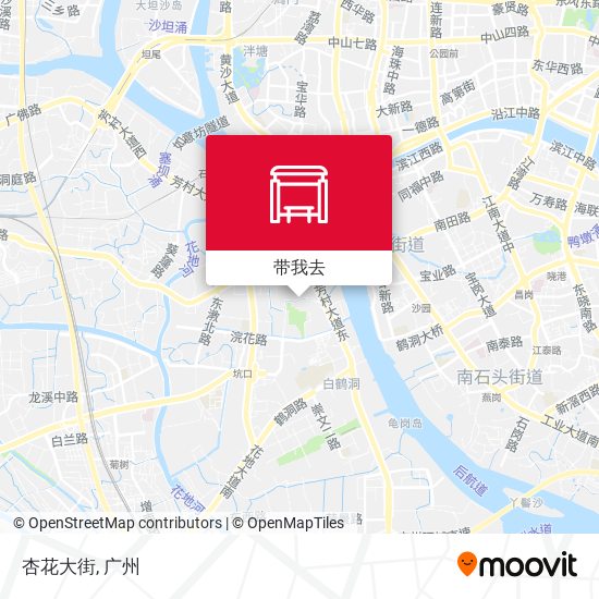 杏花大街地图