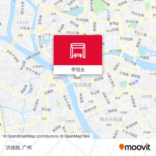 洪德路地图
