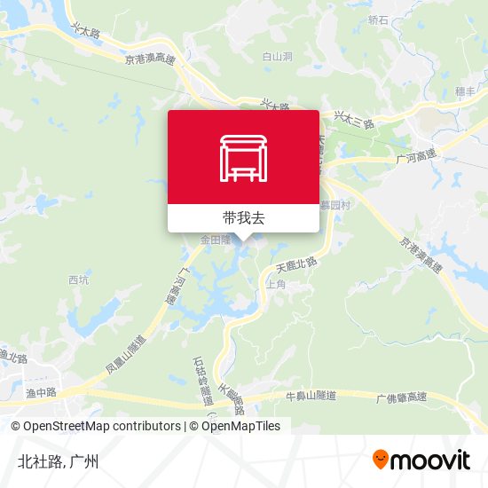 北社路地图