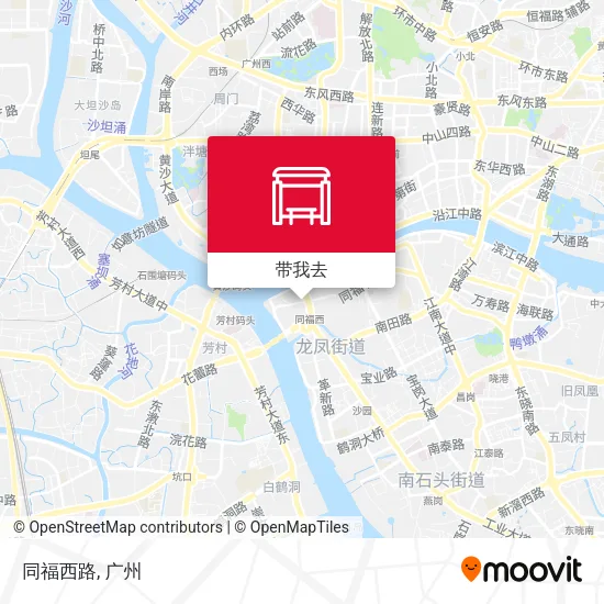 同福西路地图