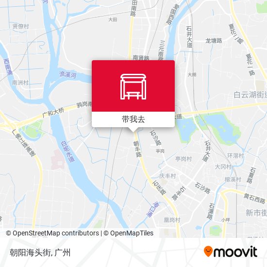 朝阳海头街地图