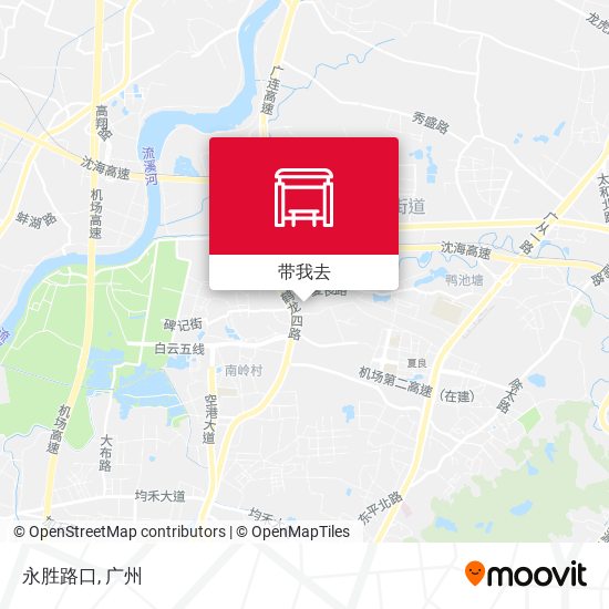 永胜路口地图