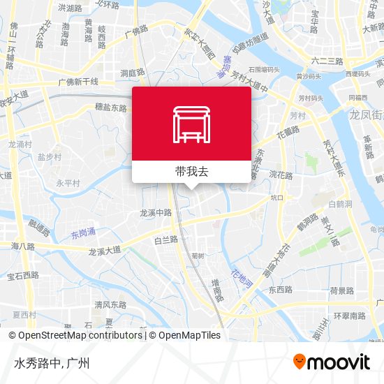 水秀路中地图