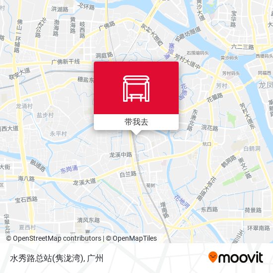 水秀路总站(隽泷湾)地图