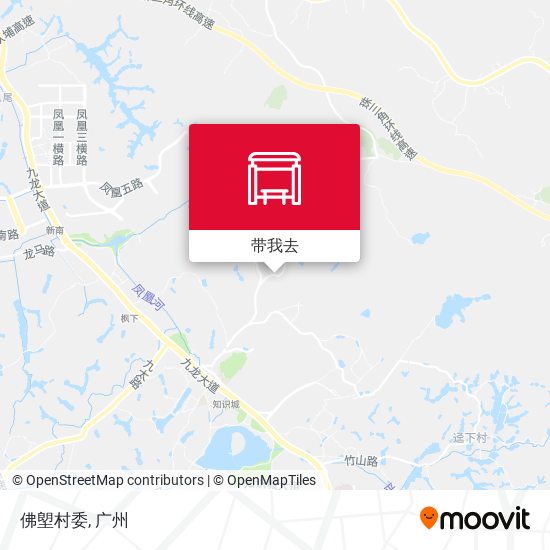 佛塱村委地图