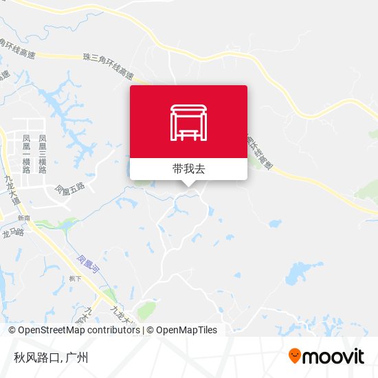 秋风路口地图