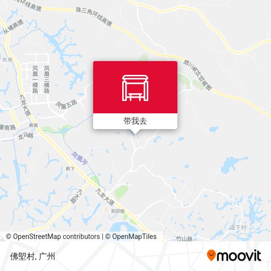 佛塱村地图