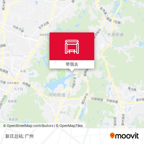 新庄总站地图
