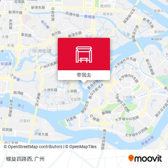 螺旋四路西地图