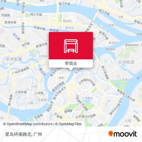 星岛环南路北地图