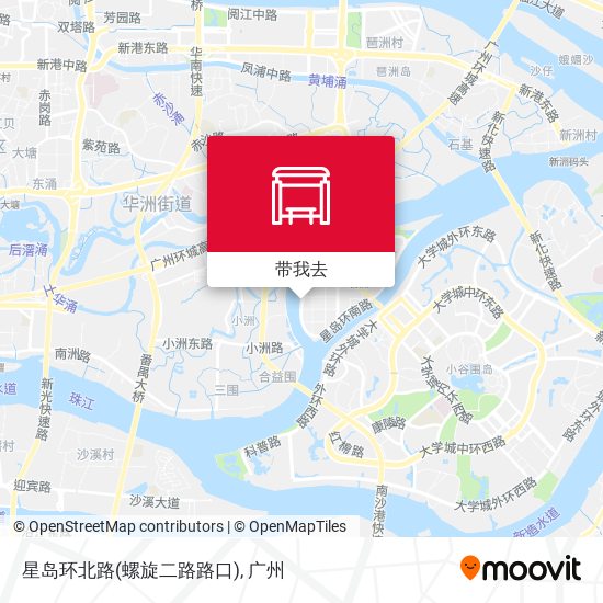 星岛环北路(螺旋二路路口)地图