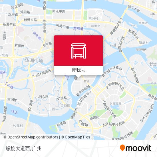 螺旋大道西地图