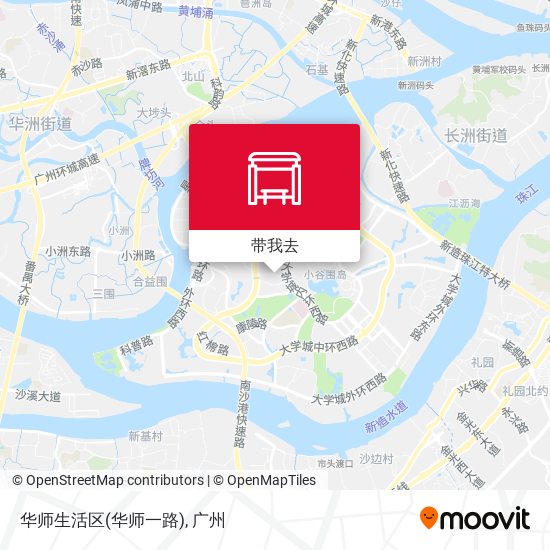 华师生活区(华师一路)地图