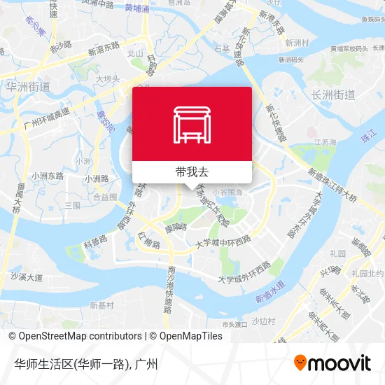 华师生活区(华师一路)地图