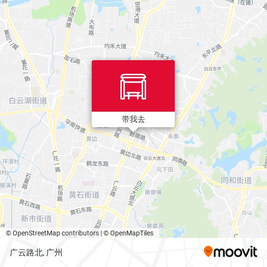 广云路北地图