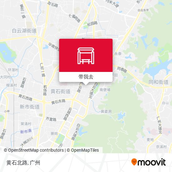 黄石北路地图