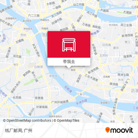 纸厂邮局地图