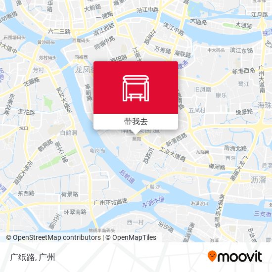 广纸路地图