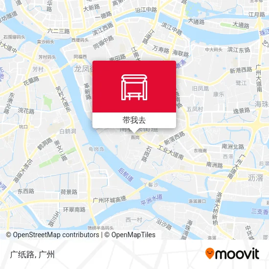 广纸路地图