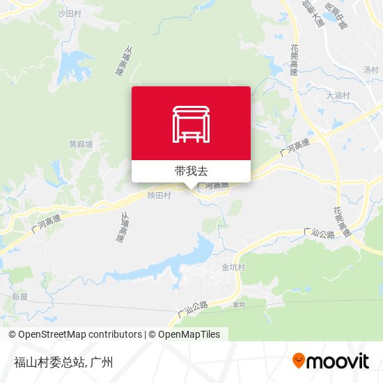 福山村委总站地图