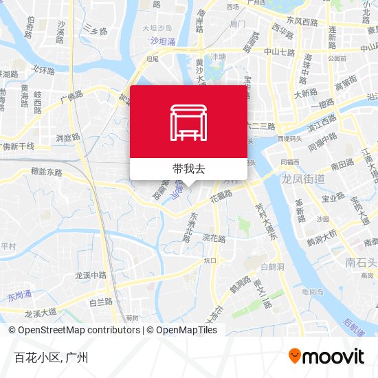 百花小区地图