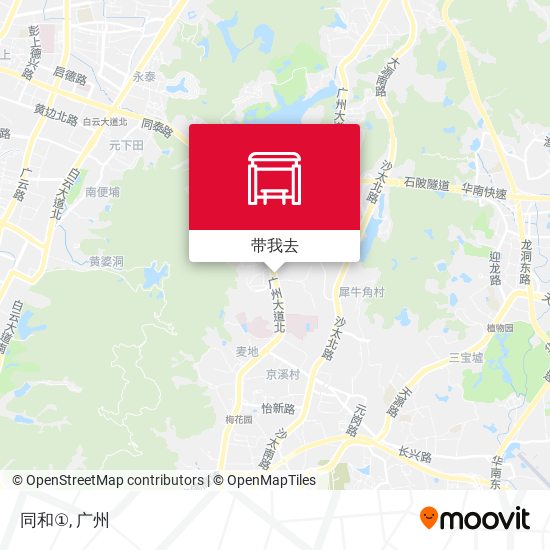 同和①地图