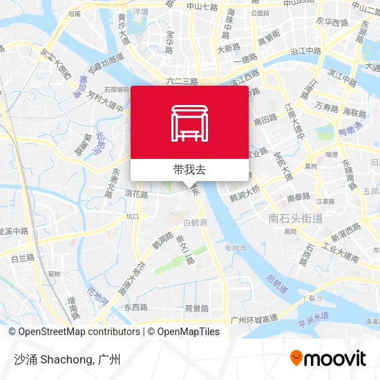 沙涌 Shachong地图