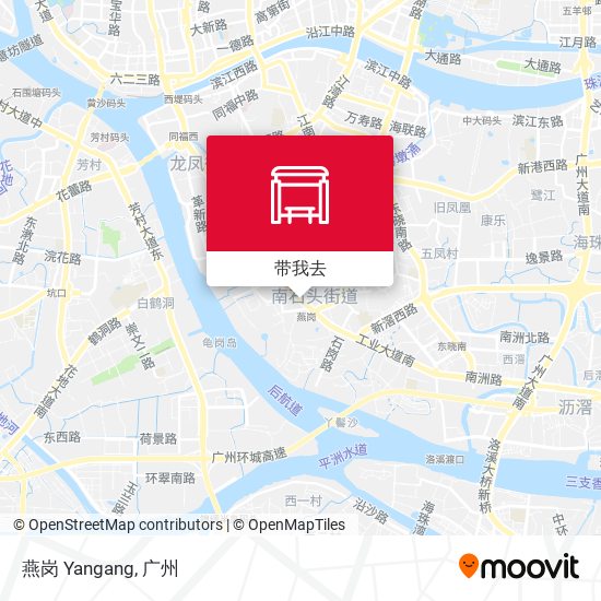 燕岗 Yangang地图