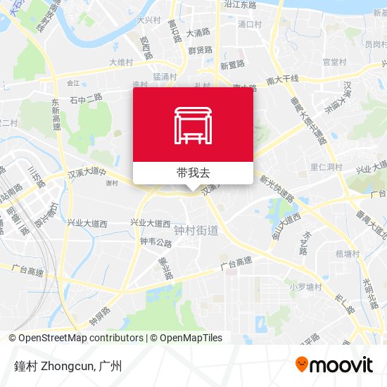 鐘村 Zhongcun地图