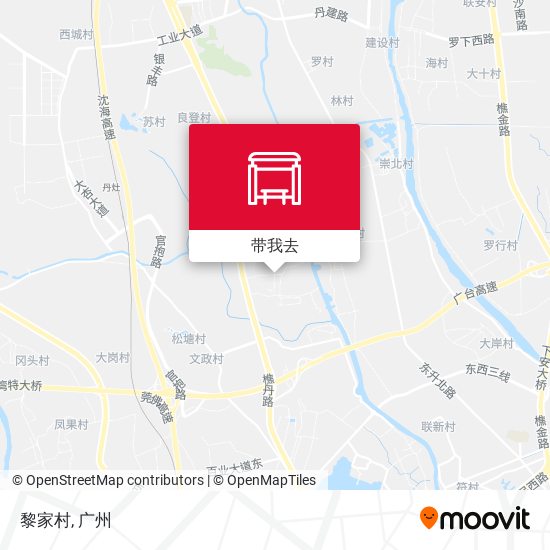 黎家村地图