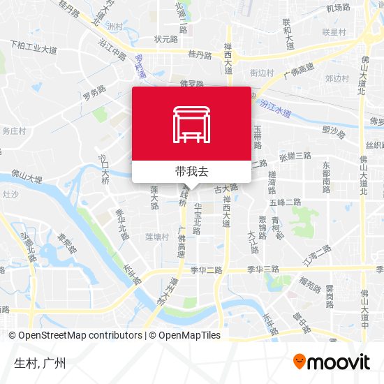 生村地图