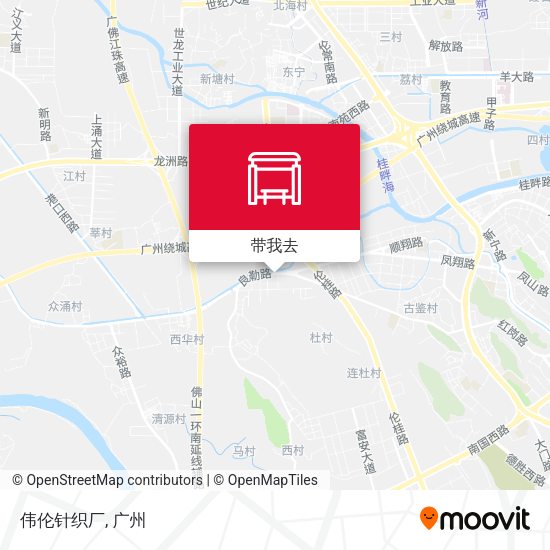 伟伦针织厂地图