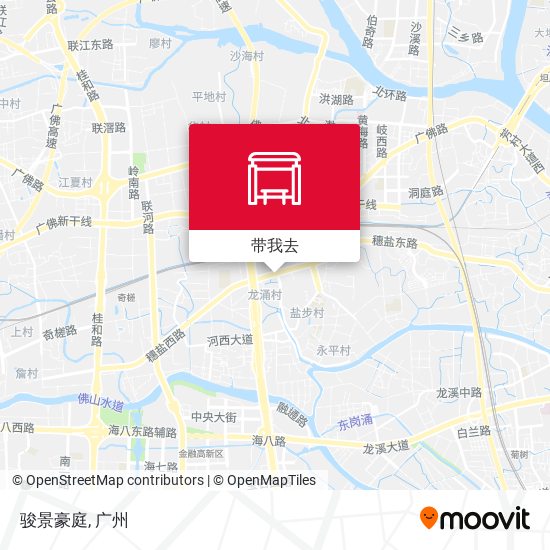 骏景豪庭地图