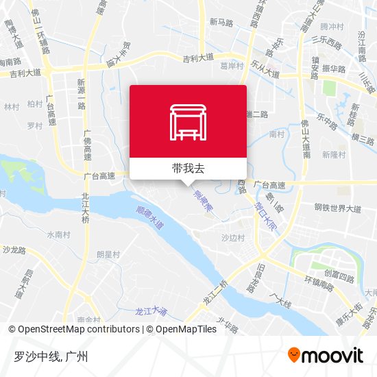 罗沙中线地图