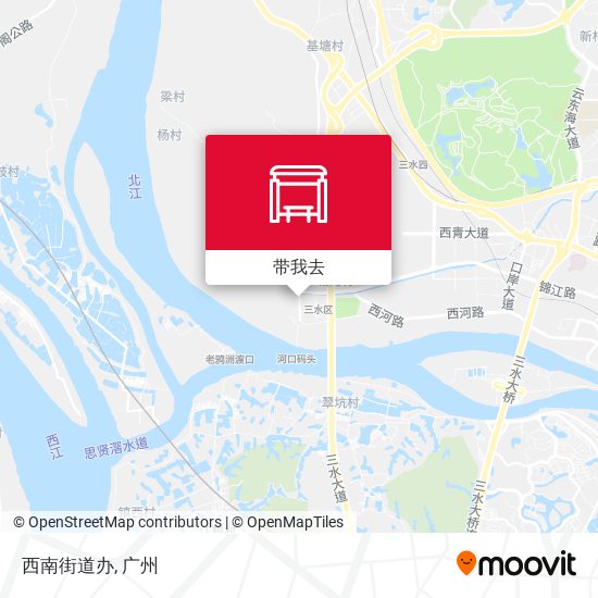 西南街道办地图