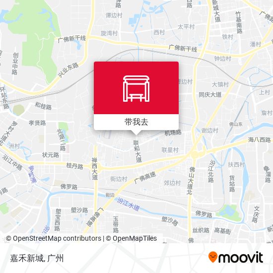 嘉禾新城地图