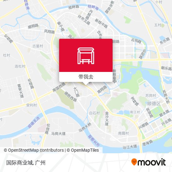 国际商业城地图