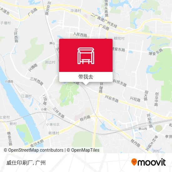 威仕印刷厂地图