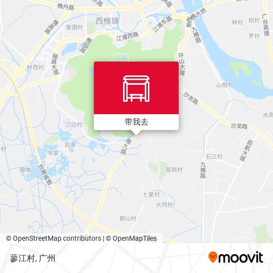 蓼江村地图