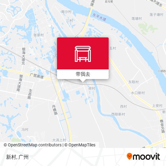 新村地图