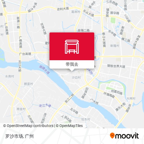 罗沙市场地图