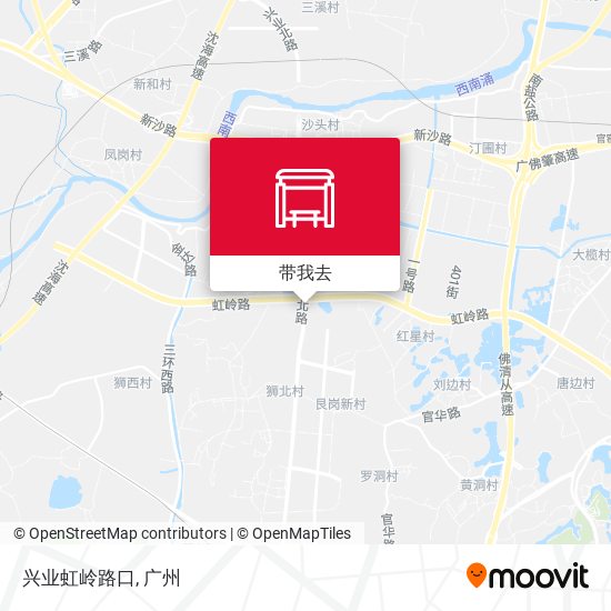 兴业虹岭路口地图