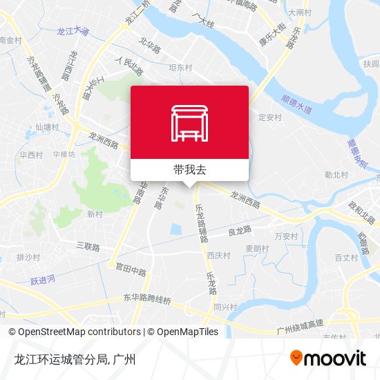 龙江环运城管分局地图